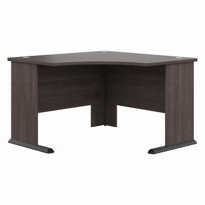 BYBLIGHT Havrvin 66-in. Wing-Shaped Black MDF Gaming Desk