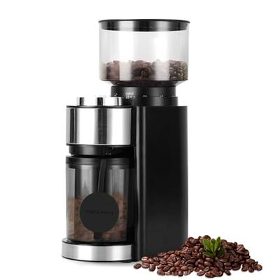 Boly boly Electric Burr Coffee Grinder, Adjustable Burr Mill Coffee Bean  Grinder with 18 Grind Settings, Burr Coffee Grinder for Espr