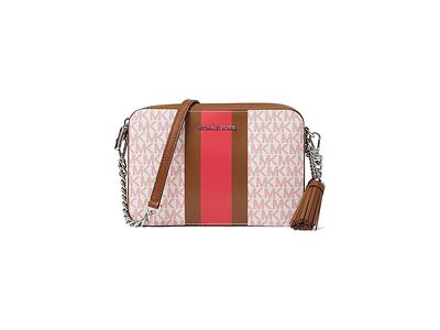 Michael Kors Medium Satchel Bag Handbag Purse Crossbody Messenger Luggage  Multi