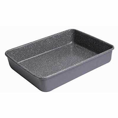 casaWare Toaster Oven Baking Pan 7 x 11-inch Ceramic Coated Non