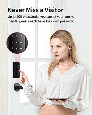 Populife Deadbolt Keyless entry with smart door lock