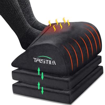 Cartizma Foot Rest for Under Desk at Work-Ergonomic Foot Rest Under Desk  Foot Stool for Pain Relief with Washable Covers-Non-Slip Under Desk  Footrest Office, Home & Travel-Adjustable Office Foot Rest - Yahoo