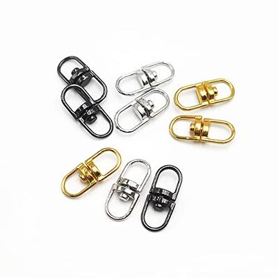 50 Pcs Metal Rose Gold Key Rings,keychain Connectors Jump Rings