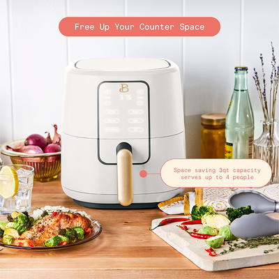 Beautiful 3 Qt Air Fryer with TurboCrisp Technology, White Icing by Drew  Barrymore - Yahoo Shopping