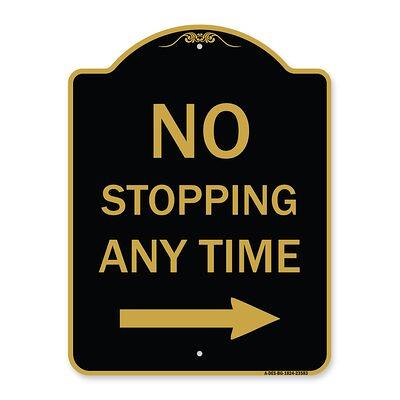 no stopping anytime sign