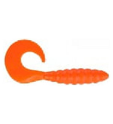 Apex Curly Tail Grub Soft Plastic Lure (10 Pack) White / 2