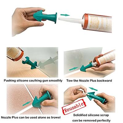 Caulking Tool 3PCS, Silicone Tool with Caulk Remover/Sealant