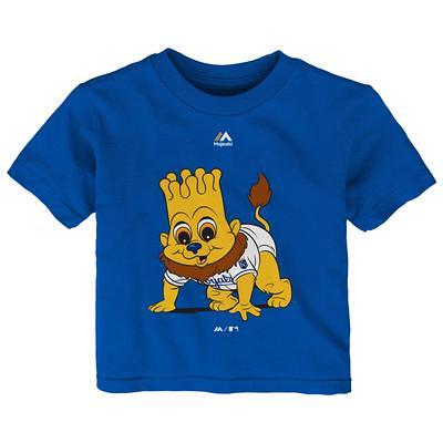 Youth Tiny Turnip White Kansas City Royals Nacho Helmet T-Shirt 