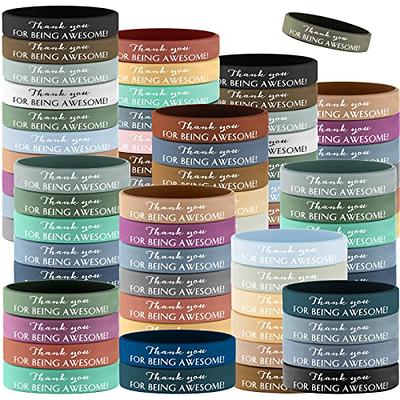 100 Pcs Inspirational Bracelets Gift Bulk Teacher Nurse