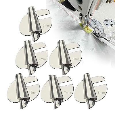  Sewing Rolled Hemmer Foot, Sewing Rolled Hemmer Foot Universal,  [3-10mm] - 8 Sizes Wide Rolled Hem Pressure Foot, Sewing Machine Presser  Foot Hemmer Foot, Seam Guide for Sewing Machine (8pcs)