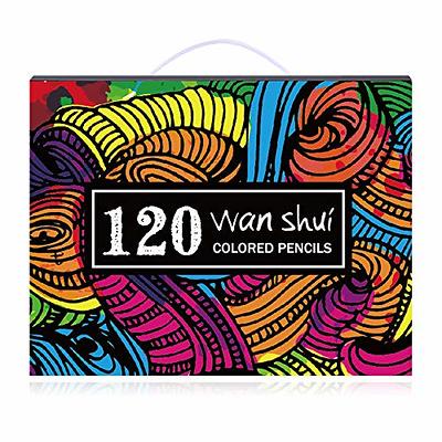 120 Colored Pencils - Premium Soft Core 120 Unique Colors No Duplicates  Color Pencil Set for Adult Coloring Books, Artist Drawing, Sketching,  Crafting - Yahoo Shopping