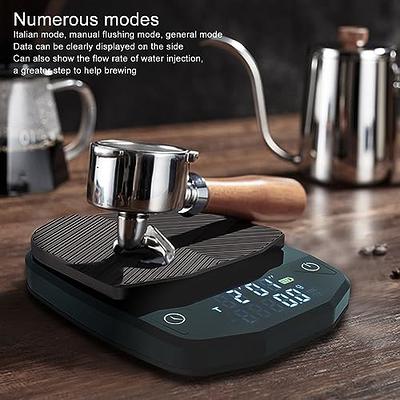 Digital Coffee Scale with Timer, Rechargeable Food Scale, Precise Drip  Detection Pour Over Coffee Scale, High Temperature Resistance Kitchen Scale  for Coffee, Jewery, Vegetables - Yahoo Shopping