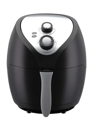 Kitchen HQ 4.875-Quart 2-in-1 Glass Air Fryer/Grill System