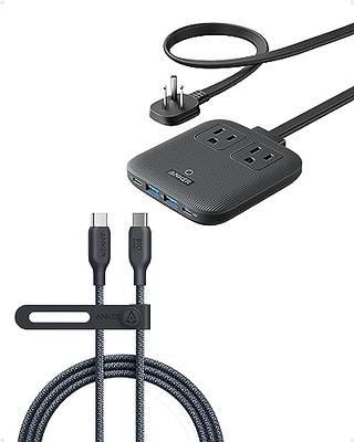 Anker USB C to USB C Cable (240W, 6ft), Bio-Braided USB C Charger