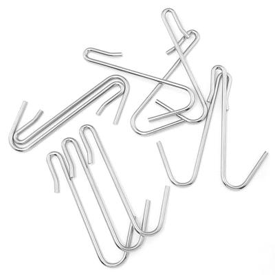 ITROLLE 10PCS Stainless Steel Twist Angled Hooks Pot Rack Hooks