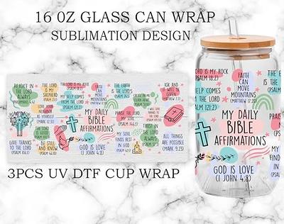 UV DTF WRAP - Valentines Animal Love Libbey cup Wrap - Stickers