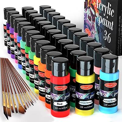 Acrylic Paint Pens FUMILE 60 Colors Paint Marker Pen Set include Metallic  Col