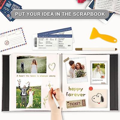 Zesthouse Photo Album Self Adhesive Pages, 60 Pages Magnetic Scrapbook  Albums with Sticky Page,Photo…See more Zesthouse Photo Album Self Adhesive