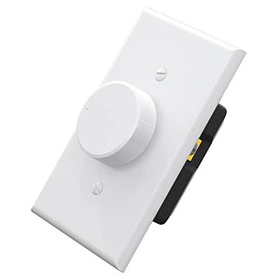 EShine Rotary Dimmer Switch for LED Under Cabinet Lighting with
