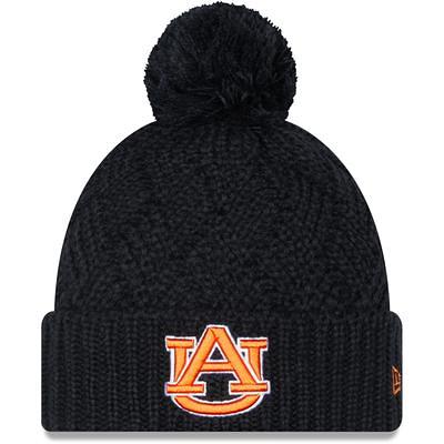 Women's Fanatics Branded Navy/Orange Detroit Tigers Double Pom Cuffed Knit Hat