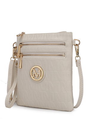 Jessica Simpson Women's Vienna Crossbody Bag Bone Almond