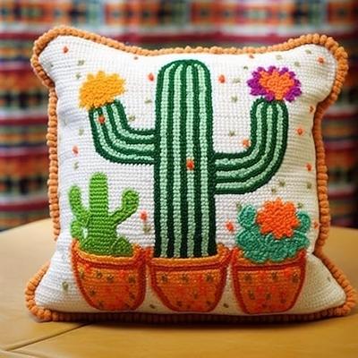 Skull Girl Latch Hook Kits Pillow Cover for Beginner Color Printed Canvas  Yarn Crocheting Cushion Hook and Latch Pillowcase Sofa Decoration 43x43cm -  Yahoo Shopping