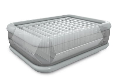 Intex 24 Dream Lux Pillow Top Dura-Beam Airbed Mattress with Internal Pump  - Queen - Yahoo Shopping