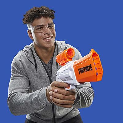 Nerf Fortnite SR Blaster, Includes 8 Official Nerf Darts, for Kids Ages 8  and Up