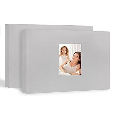 Photo Album 5x7 2 Pack, Small 5x7 Photo Album Linen Cover Hold 72