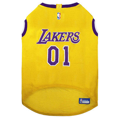 Pets First NBA Western Conference Mesh Jersey for Dogs, X-Small, Los  Angeles Lakers
