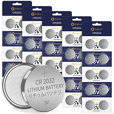 LiCB CR2032 3V Lithium Battery CR 2032 Button Coin Cell (20-Pack) 