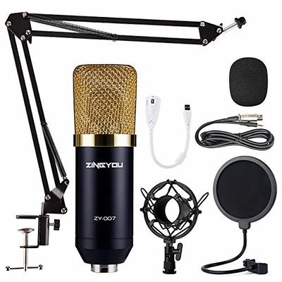 On-Stage AS800 FET Condenser Microphone W/H&A Mic Stand/Broadcast