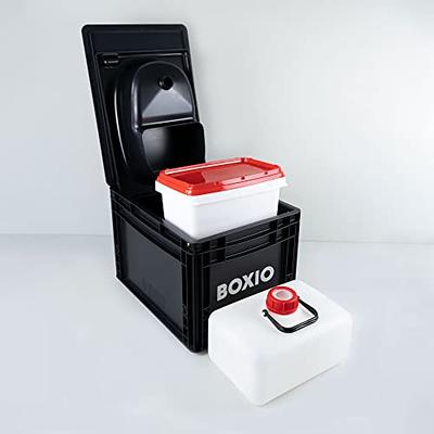 BOXIO Portable Toilet - Convenient Camping Toilet! Compact, Safe