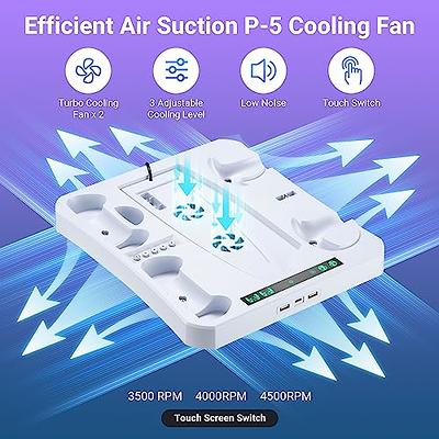  PSVR 2 & PS5 Charging Station with Cooling Fan