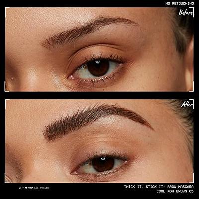 NYX PROFESSIONAL Shopping MAKEUP It - brown - It Ash Mascara, Gel with cool/ash Stick undertones) Eyebrow Thick Brown Brow (light Cool hair Yahoo Thickening