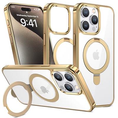 iPhone 15 Pro Magnetic Case Clear Transparent Slim Shockproof