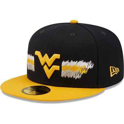 Columbia Navy West Virginia Mountaineers Pfg Hooks Flex Hat