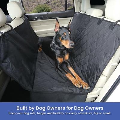 4Knines Front Seat Cover for Dogs (Black)