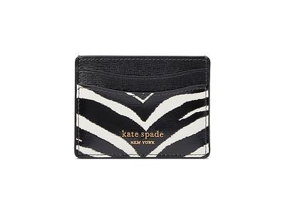 Kate Spade New York Morgan Colorblocked Saffiano Leather Flap Chan Wallet - Pale Dogwood Multi