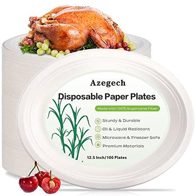 GREENESAGE Small Paper Plates 6 inch, 200 Pack Paper Plates Bulk