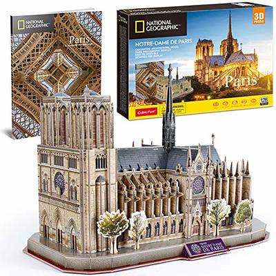 3D Puzzles for Kids Ages 8-10 - Notre Dame de Paris Gifts for 10