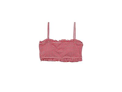 Aerie Crinkle Ring Bandeau Bikini Top