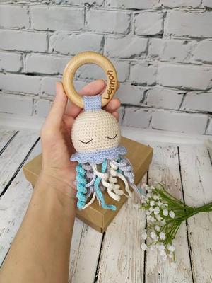 Amigurumi Bee Baby Set, Newborn Toy Crochet Rattle - Yahoo Shopping