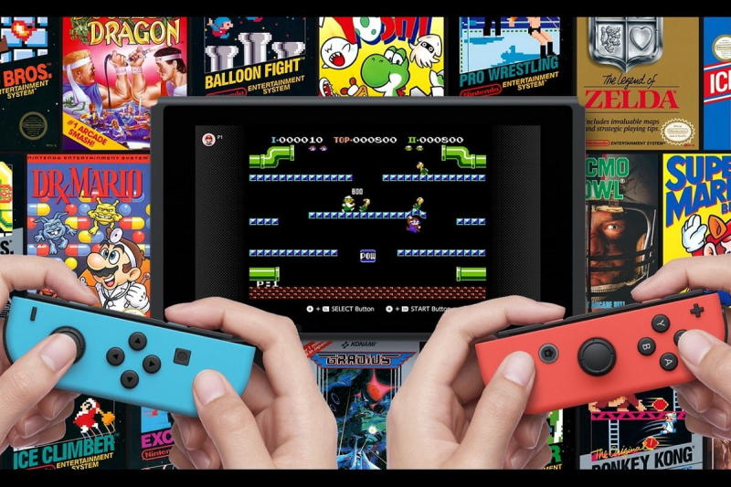 nintendo switch online retro games