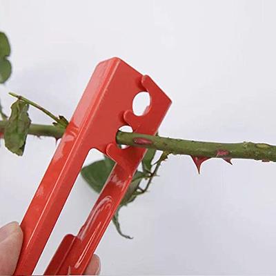 TIHOOD 3pcs Professional Rose Leaf Thorn Stripper Kit Stripping Tool Thorn Remover for Roses & Garden Glove (2 Kinds of Rose