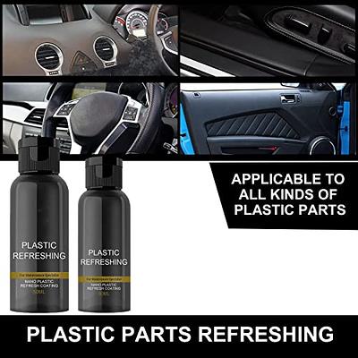 Plastic Revitalizing Coating Agent,nano Plastic Refreshing  Coating,automotive Interior Cleaning Agent, Plastic Parts Refurbish Agent  For Car