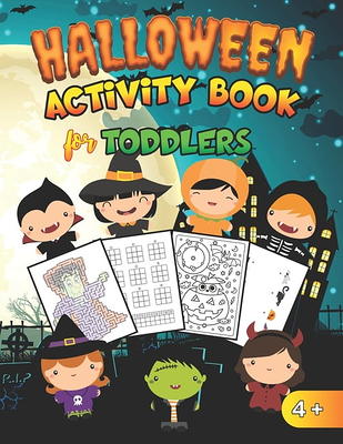 Halloween Kid Activity Book: Kid Halloween Activities: Halloween