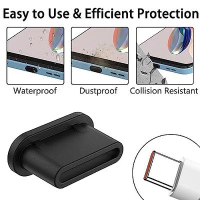 USB Port Caps, Silicone Anti Dust Cover Port Protection Plug for USB  Type-C, 3.5mm Headphone, USB HDMI Port Total 20pcs