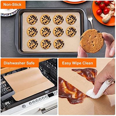 Silicone Baking Mats Set of 6, Food Grade Non-stick Reusable Baking Mat,  Silicon Baking Slip