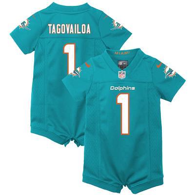 Men's Nike Tua Tagovailoa Aqua Miami Dolphins Game Jersey